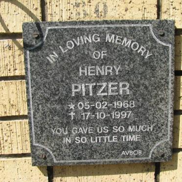 PITZER Henry 1968-1997