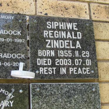 ZINDELA Siphiwe Reginald 1955-2003