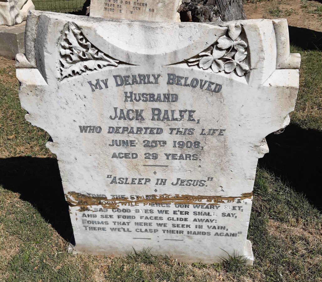 RALFE Jack -1908