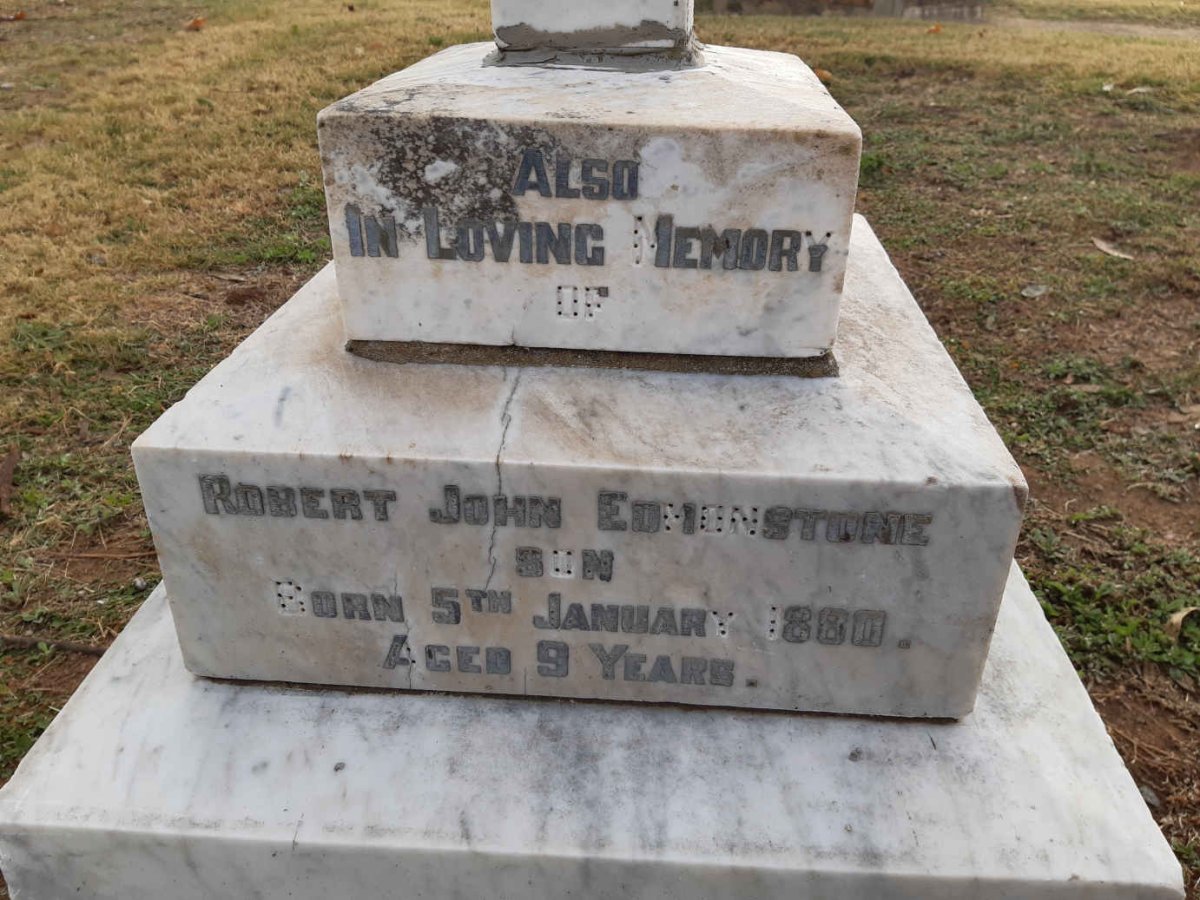 EDMONSTONE Robert John 1880-