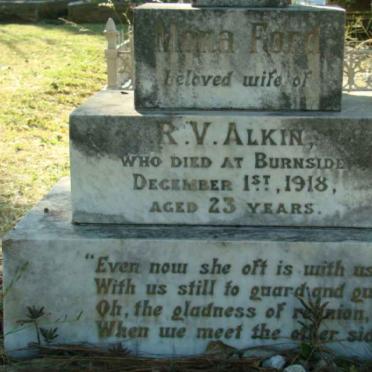 ALKIN Maria Ford -1918