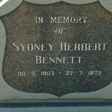 BENNETT Sydney Herbert 1907-1973