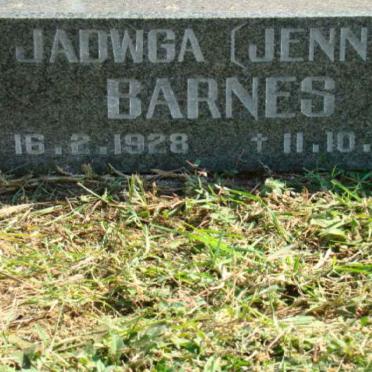 BARNES Jadwga 1928-1995