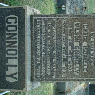 CONNOLLY Grace Isobelle Wilson 1880-1939
