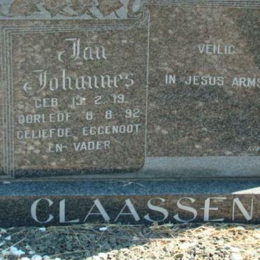 CLASSEN Johannes 1919-1992