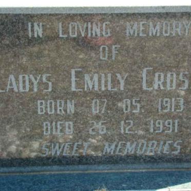 CROSSLEY Gladys Emily 1913-1991