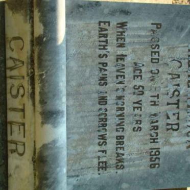 CAISTER Irene Marion -1956