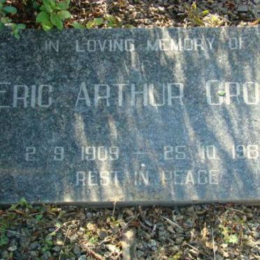 CROSS Eric Arthur 1909-1985