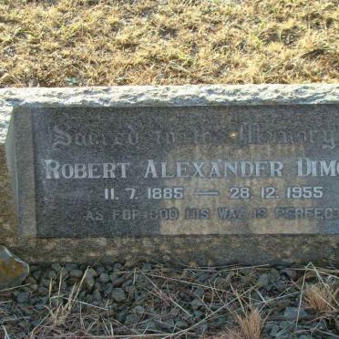 DIMOCK Robert Alexander 1885-1955