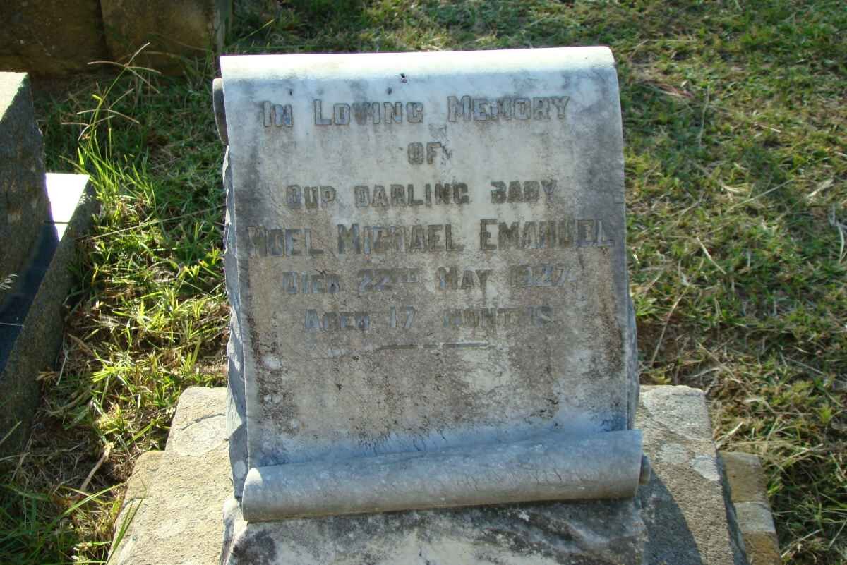 EMANUEL Noel Michael -1927