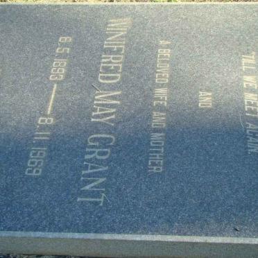 GRANT Winifred May 1893-1969