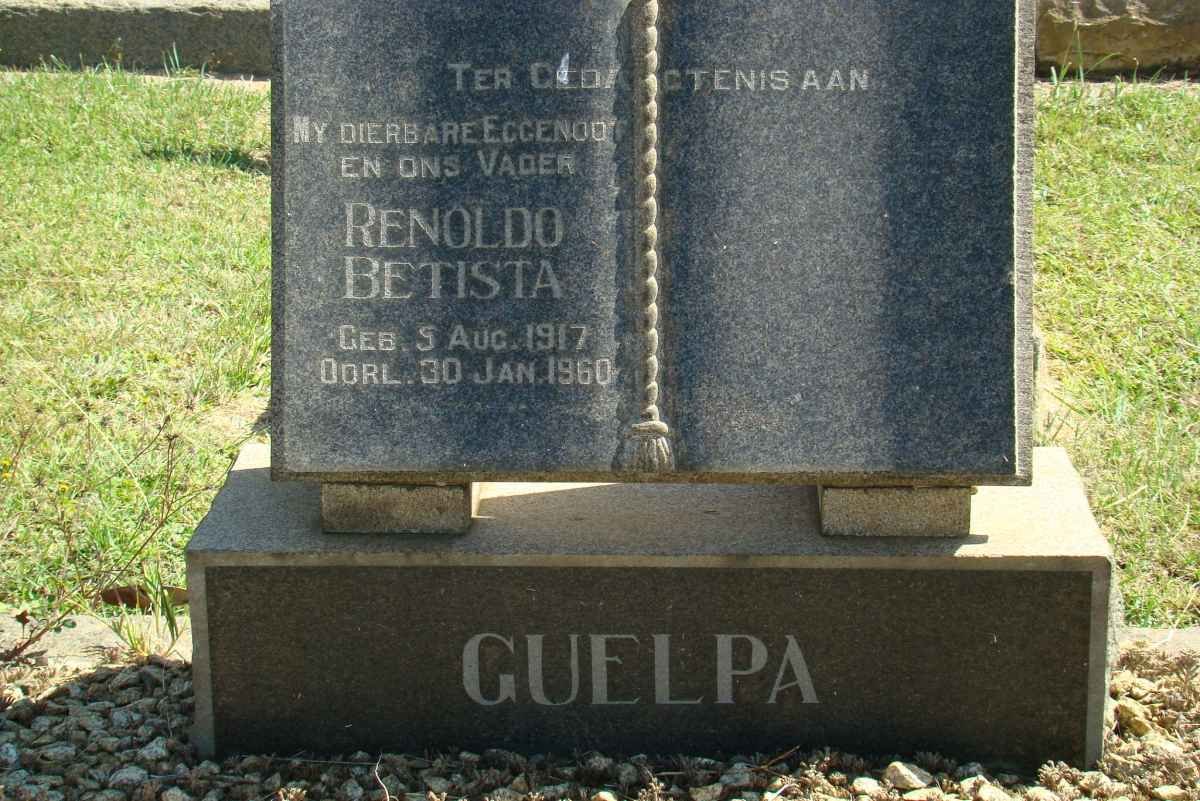 GUELPA Renoldo Betista 1917-1960