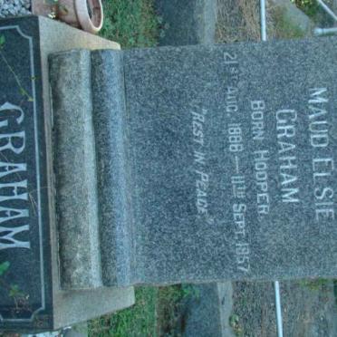 GRAHAM Maud Elsie Graham nee HOOPER 1886-1957