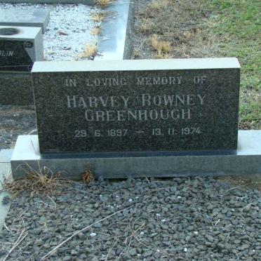 GREENHOUGH Harvey Rowney 1897-1974