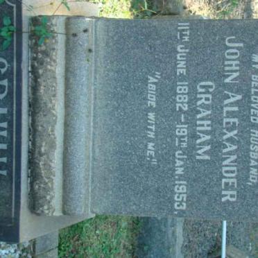 GRAHAM John Alexander 1882-1953