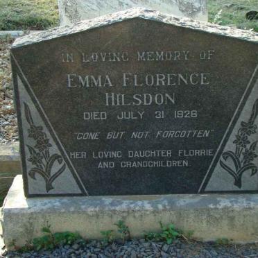 HILSDON Emma Florence -1926