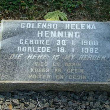 HENNING Colenso Helena 1900-1982