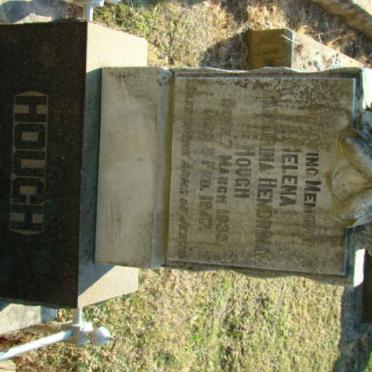 HOUGH Helena Catharina Hendrina 1933-1947