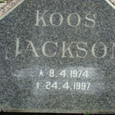 JACKSON Koos 1974-1997