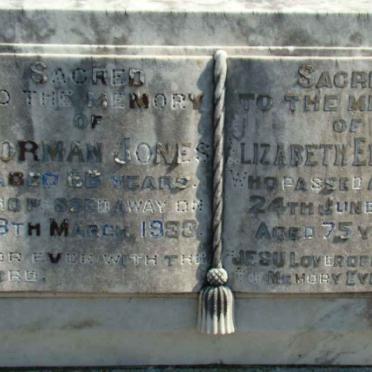 JONES Norman -1933 &amp; Elizabeth Edy -1944