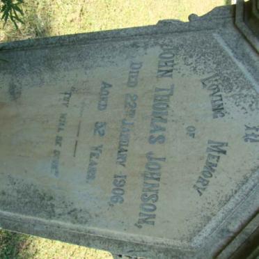 JOHNSON John Thomas -1906