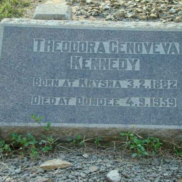KENNEDY Theodora Genoveva 1882-1959