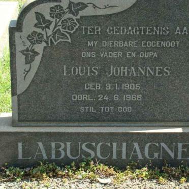 LABUSCHAGNE Louis Johannes 1905-1968