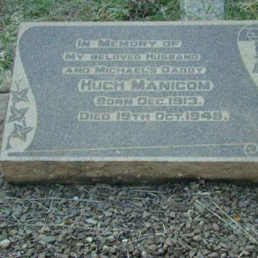 MANICOM Hugh 1913-1949