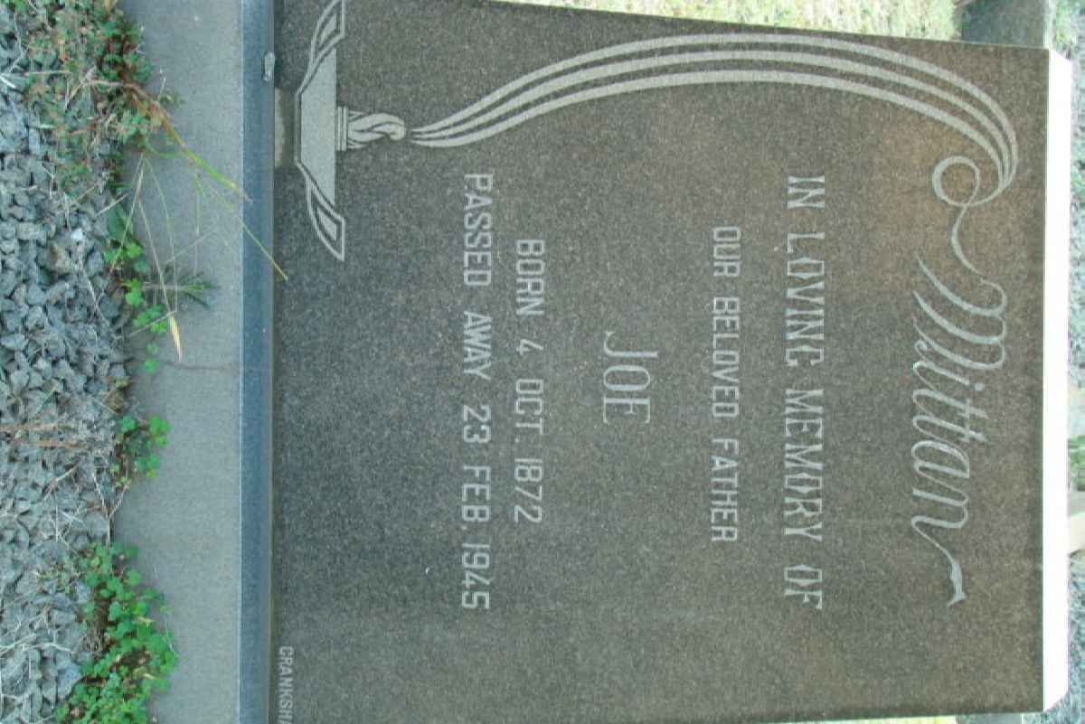 MITTAN Joe 1872-1945