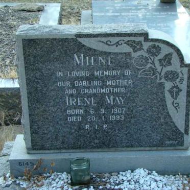 MILNE Irene May 1907-1993
