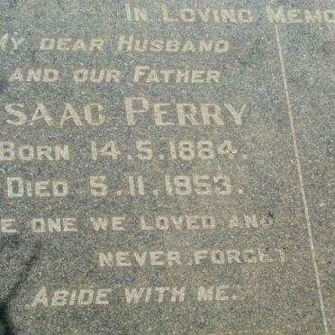 PERRY Isaac 1884-1953