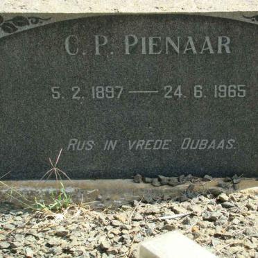 PIENAAR C.P. 1897-1965