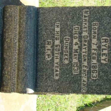 RYLEY Robert Atcherly 1863-1931