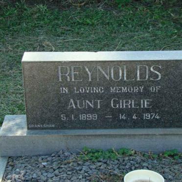 REYNOLDS Aunt Girlie 1898-1974