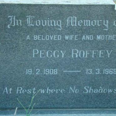 ROFFEY Peggy 1908-1968