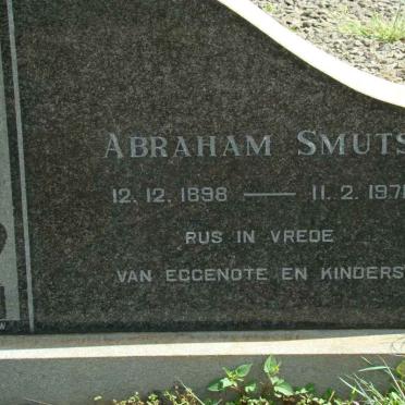 SMUTS Abraham 1898-1971