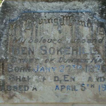 SOKEHILL Ben 1875-1935