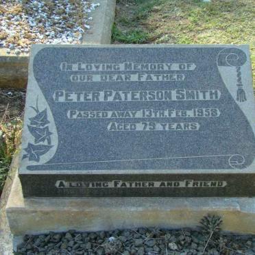 SMITH Peter Paterson -1958