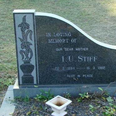 STIFF I.U. 1894-1982
