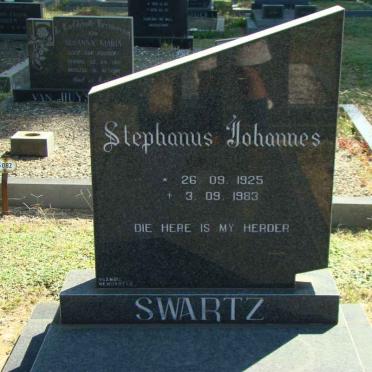 SWARTZ Stephanus Johannes 1925-1983