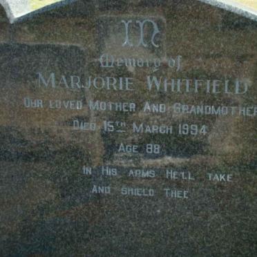 WHITFIELD Marjorie -1994