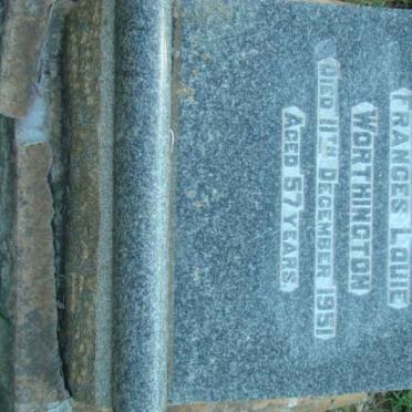 WORTHINGTON Frances Louie -1951