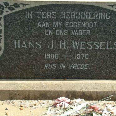 WESSELS Hans J.H. 1906-1970