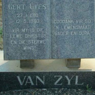 ZYL Gert Uves, van 1910-1980