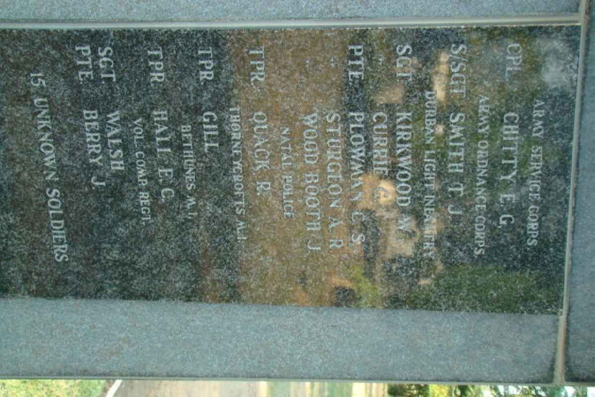 Memorial Plaque