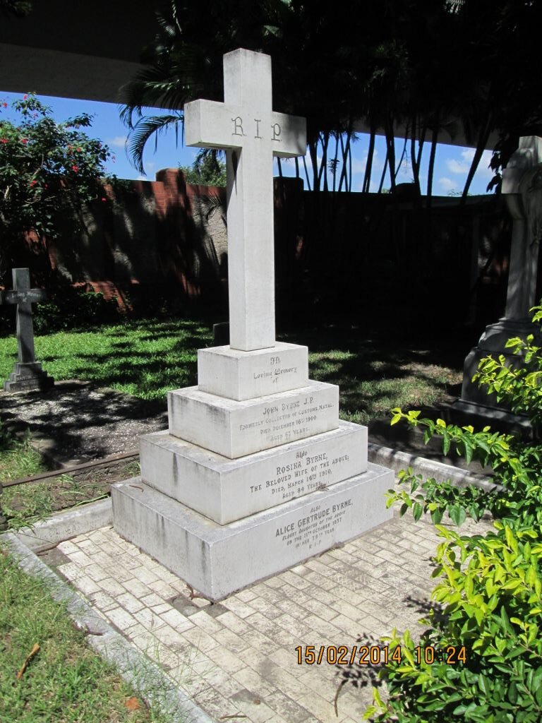 BYRNE  John -1900 &amp; Rosina -1910 :: BYRNE Alice Gertrude -1937