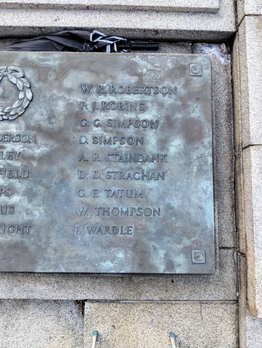 Durban Cenotaph_ 23 :: R - W Surnames