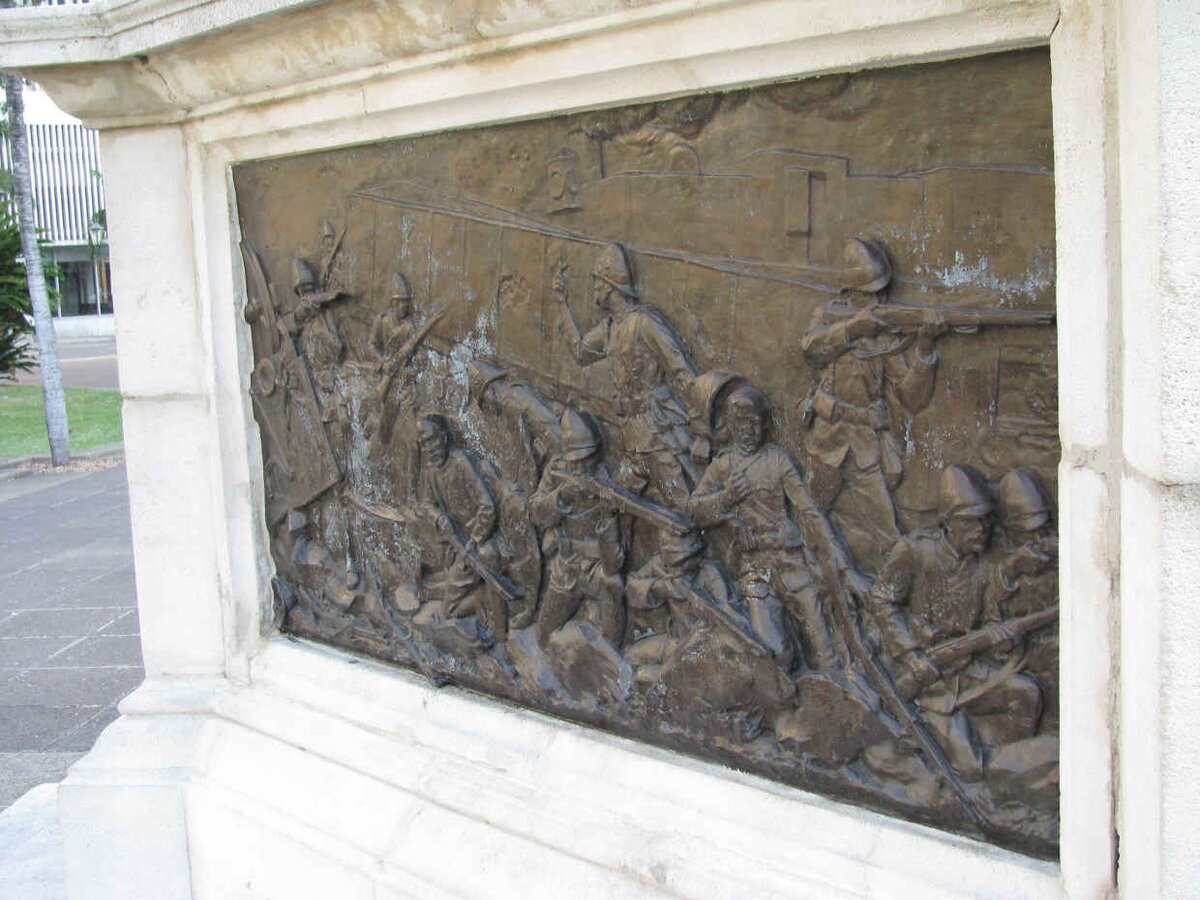 07. Fresco on the Anglo Boer War Statue