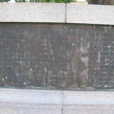 05. Rolls of Honour : WW II : 1939-1945