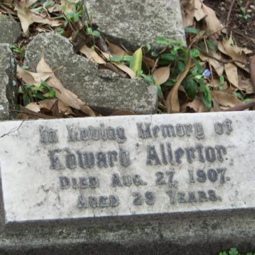 ALLERTON Edward -1907